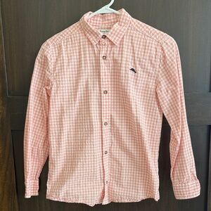 Tommy Bahama Pink Gingham boys Shirt